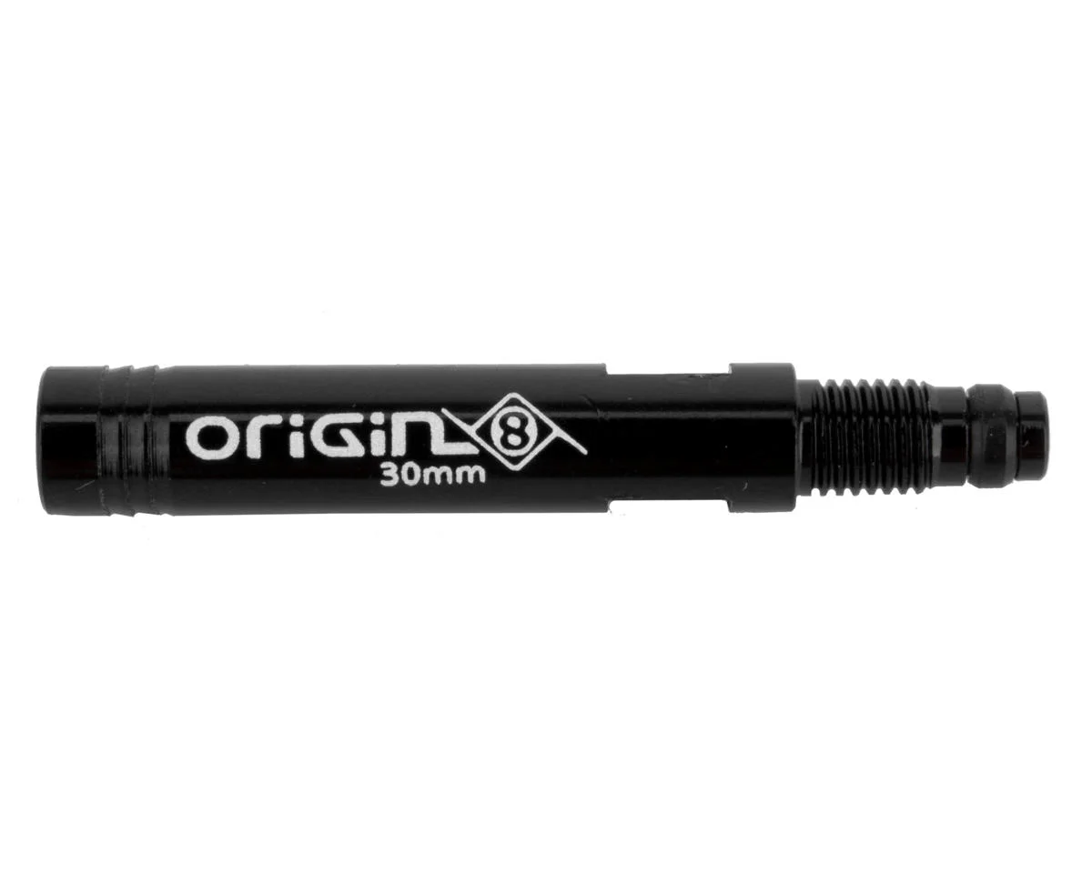 Origin8 Integrated Presta Valve Extensions (Black) (30mm) (Pair)